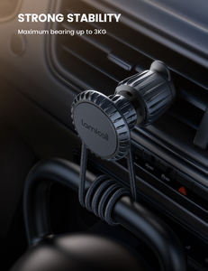 Supporto Magnetico per Telefono da Auto Lamicall CV07, Montaggio su Bocchetta dell'Aria, Supporto Universale per Cellulare con Clip Magnetica Forte, Stand GPS - Product Image 2