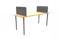 Panneau acoustique Classe B1, cloisons de bureau pour ordinateur, système de cloisonnement