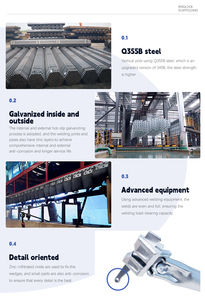 Zhenxiang Chất lượng cao xây dựng giàn giáo xây dựng kim loại công nghệ giàn giáo giàn giáo cho xây dựng - Product Image 4