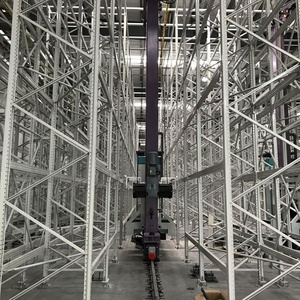 Mật độ cao kho asrs Hệ thống lưu trữ tự động giải pháp làm bằng thép với sơn tĩnh điện cho nhu cầu kho bãi - Product Image 5