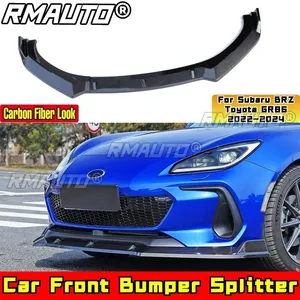 กันชนหน้า BRZ GR86 ลายคาร์บอนไฟเบอร์  แบบ DC Style สำหรับ Subaru BRZ Toyota GR86 ปี 2022-2024 อุปกรณ์ตกแต่งรถยนต์ - Product Image 1