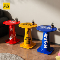 Table console en fer au design moderne, taille et couleur personnalisées, avec logo, pour hôtel, école, chambre, salon, durable, OEM/ODM