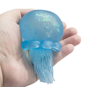 Jouet sensoriel anti-stress en TPR en forme de méduse en maltose à rebond lent, idéal pour la décompression - Grande vente - Product Image 4