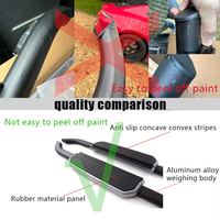 Offre Spéciale : Marchepieds Latéraux Auto à Motif Drapeau Britannique (2 pièces) pour Land Rover Defender 90 2020-2025 L663 2 Portes