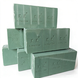 Mousse florale verte pour arrangements floraux, mousse florale pour fleurs artificielles, fournitures pour fleuristes, blocs de mousse florale - Product Image 6