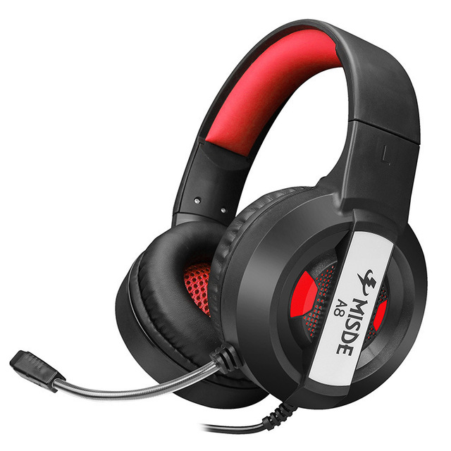Gaming Headset RGB Cool Surround Sound Headphone with Microphone Stereo Headphones Gaming Headset for Gamers for PC Computer