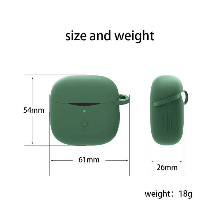 Suitable with Soundpeats True air 3 Wireless Earphone Protective case Earphone Accessories Silicone case Cover