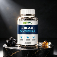 Shilajit de l'Himalaya à haute puissance, acide fulvique, soutien immunitaire, anti-âge, antioxydant, santé digestive, bien-être adulte, sans sucre
