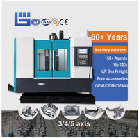 Centro de Mecanizado VMC850, Máquinas Fresadoras CNC Verticales de 3/4/5 Ejes, BT40, Husillo Único, 220V, Sistema de Control Fanuc GSK