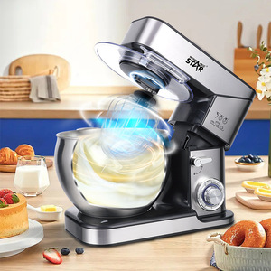 Batidora de pie eléctrica Winningstar de 10L de acero inoxidable, estándar UK/UE, para amasar y batir huevos - Product Image 3