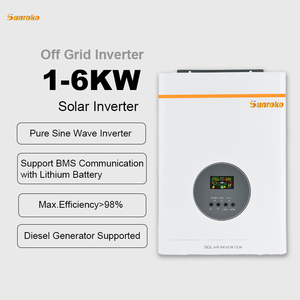 Sistema de Energía Solar Todo en Uno Sunroko Off Grid de 3000w 5kw 6kw 8kw 10kw Híbrido ODM OEM para el Hogar Completo SR-UD1.2-10K Off-G - Product Image 3
