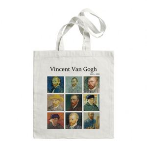 Sac fourre-tout en toile de coton personnalisé avec logo imprimé, écologique, réutilisable, motif lettres, moderne, promotionnel, pour la plage, pour les courses - Product Image 2