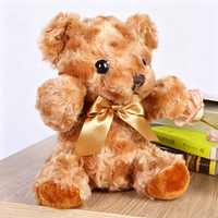 Adorable petit ours en peluche, poupée en peluche, cadeau souvenir pour événement, jouet en peluche avec doublure en coton PP, OEM/ODM disponible