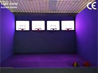 Basket-ball de précision, vente directe d'usine, basket-ball lumineux, jeu interactif