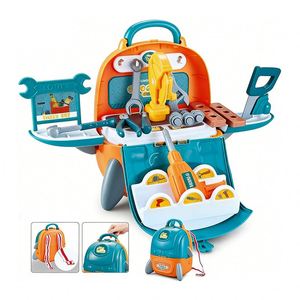 Juego de Herramientas de Aprendizaje Temprano, Banco de Trabajo de Madera, Caja de Herramientas, Juguete de Ingeniero, Taladro, Juego de Construcción, Juego de Imitación, Juguete de Habilidades Motoras - Product Image 4