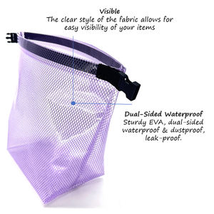 Bolsa de Cosméticos Transparente de Malla EVA con Logotipo Personalizado para Camping Familiar en la Playa, Bolsa de <span class=keywords><strong>Piscina</strong></span>, Organizador de Maquillaje, Caja de Almacenamiento - Product Image 2
