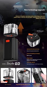 Lensgo Smoke Go Go palmare <span class=keywords><strong>macchina</strong></span> nebbia, pellicola portatile e televisione piccolo generatore di fumo effetto fumo di ghiaccio secco - Product Image 2