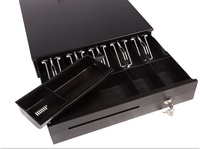 Tragbares Kassen system mit 4 Geldschein 4 Münz schlitzen Metall-Kassen schublade für Registrier kasse Geld Safe mit SDK-Funktion Zahlungs kioske