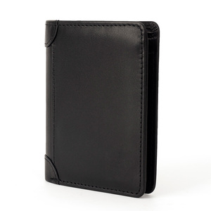Premium Vegan Leather <strong>Mens</strong> <strong>Wallet</strong> Slim <strong>Compact</strong> Design Transparent ID Window and Multi-Card Slot <strong>Wallet</strong> - Product Image 2