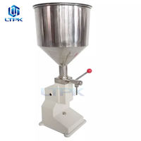 Machine de remplissage verticale de sirop de graisse liquide de petite entreprise LT-A03 composant de noyau de moteur de remplisseur de bouteille de boisson non alcoolisée de jus semi-automatique