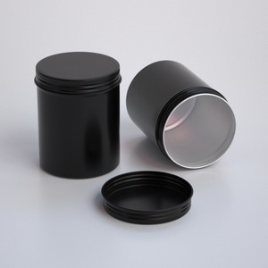 Envase Redondo de Aluminio de 200 ml/200 g para Alimentos, Lata de Aluminio para Pastillas, Lata Alta para Té con Tapa Deslizante - Product Image 4