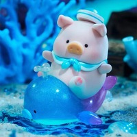 Nouveauté 2025 – 100 % Authentique – 52 Jouets – 8 Pièces/Boîte – Série Lulu Piggy Blue Ocean – Boîte Mystère – Figurines PVC à Collectionner – 12 ans et plus – Unisexe
