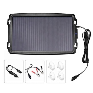Panneaux solaires en <span class=keywords><strong>silicium</strong></span> <span class=keywords><strong>amorphe</strong></span> 4W, chargeur de batterie portable, mainteneur de charge pour voiture - Product Image 6