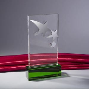 कस्टम क्रिस्टल ट्रॉफी उत्कीर्णन लोगो यूरोविज़न संगीत प्रतियोगिता चैंपियन खेल पुरस्कार स्मारिका - Product Image 4