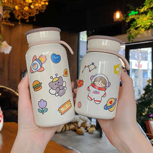 Usine En Gros Réutilisable Isolation Sous Vide Mignon Bouteille D'<span class=keywords><strong>eau</strong></span> Pour Enfants Pour Garçons Filles En Acier Inoxydable Bébé Gratuit Garder Au Chaud Froid - Product Image 5