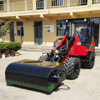 Mini Trattore Agricolo Economico con Caricatore Frontale, Tagliasiepi, Pala Gommata, Motore Yanmar, Pompa Idraulica ad Alta Efficienza