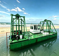 Kapal Keruk Air Dalam dengan Pompa Pasir Air Dalam dan Pengaduk