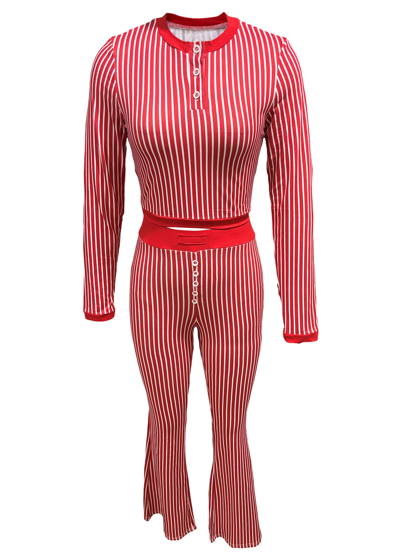 ชุดกางเกงสีแดง Z0205ST