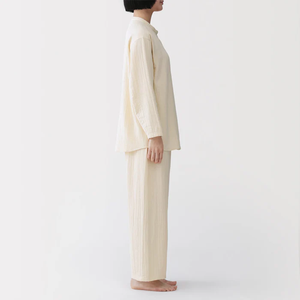 Conjunto de Pijama de Manga Larga para Mujer, Primavera, Nuevo, Ropa de Dormir Transpirable de Algodón, Traje de Casa, Ropa de Descanso Suave y a la Moda - Product Image 2