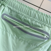 Shorts de sport d'extérieur grande taille été deux-en-un pour la course et l'entraînement avec doublure de compression intégrée, anti-humidité et respirant