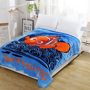 FY logotipo personalizado personalizable Comic dibujos animados impresión franela polar poliéster reciclado <span class=keywords><strong>Manta</strong></span> - Product Image 1