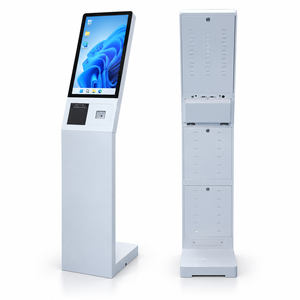 Ordinateur POS tout-en-un tactile pliable 21,5 pouces OEM ODM, borne interactive sur pied avec prise en charge Android et Windows - Product Image 1