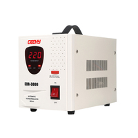 Transformateur toroïdal de tension 3KVA Type de relais numérique Alimentation CA Régulateurs de tension automatiques Stabilisateurs AVR 220V 2400W-3000W