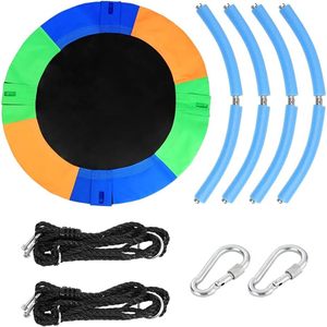 Premium da 40 pollici per bambini all'aperto con piattino per albero altalena sedile resistente e sicuro facile installazione per asilo nido o cortile - Product Image 2
