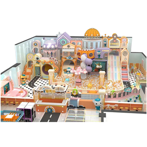 Parco Giochi Commerciale al Coperto Tangtang, Piscina di Palline in PVC, Percorso a Ostacoli per <span class=keywords><strong>Bambini</strong></span>, Intrattenimento per <span class=keywords><strong>Feste</strong></span> di Compleanno - Product Image 1