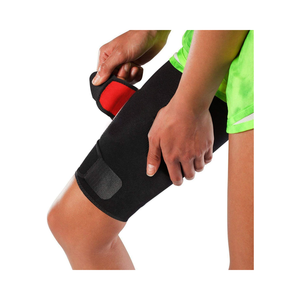 <span class=keywords><strong>Cuisse</strong></span> Wraps Support Antidérapant Compression <span class=keywords><strong>Cuisse</strong></span> Manches Ischio-jambiers Quad Wrap Réglable Néoprène Orthèse De Jambe Supérieure - Product Image 4