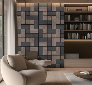 Panel Acústico de Diseño 3D de Nueva Tendencia, Panel Absorbente de Sonido <span class=keywords><strong>Antiruido</strong></span>, Aislamiento Acústico <span class=keywords><strong>para</strong></span> Pared de Fondo de Oficina - Product Image 3