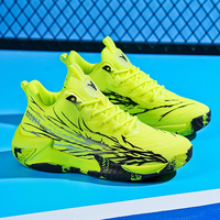 Chaussures de basketball montantes pour hommes grandes tailles, baskets athlétiques respirantes et amortissantes pour l'entraînement et les sports de plein air, pour pieds larges