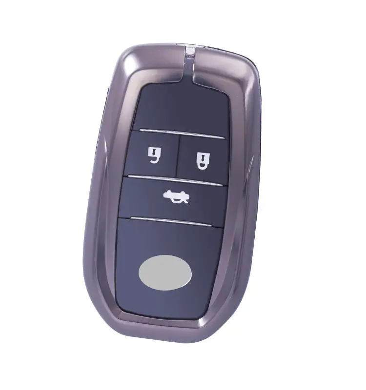 Car Key Case Suitable for Toyota metal zinc alloy car key cover custom car key protector from dongguan factory