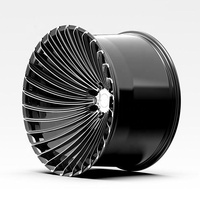 Jantes forgées concaves profondes Challenger Hellcat Camaro Mustang Widebody personnalisées en pouces 5x112 5x114.3 5x120 5x127 5x139.7 6x135 6x139.7