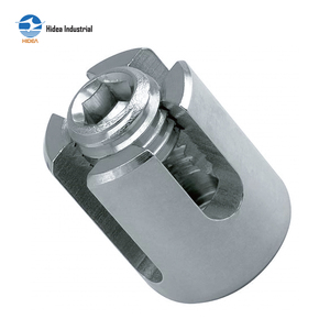 Colliers de serrage croisés pour fils, clips de filet M10 à M16, en acier inoxydable 304 316, kit de fixation pour treillis mural en câble marin pour plantes grimpantes - Product Image 4