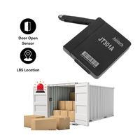 Rastreador de Contenedores de Plástico LBS GSM Duradero, Candado de Seguridad Recargable con Alarma de Apertura de Puerta y Ubicación en Tiempo Real