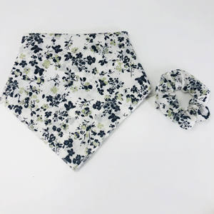 وشاح رأس للكلب والحيوانات الأليفة بطبقتين مطبوع حسب الطلب من القطن بنسبة 100% مجموعة من الأوشحة - Product Image 4