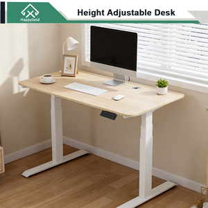 Bureau électrique ergonomique entièrement personnalisable avec cadre réglable en hauteur à double moteur pour position assise ou debout - Product Image 2