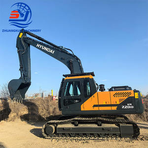 Excavadoras Usadas de Alta Calidad Hyundai HX220 HX220HD 220, Excavadora de Cadenas Hyundai de Segunda Mano, 22 Toneladas, Excavadora Usada Mediana en Venta - Product Image 2