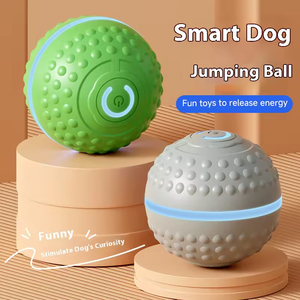 Modern Akıllı Otomatik Egzersiz Elektrikli Zıplayan Köpek Oyuncak Topu Diş Temizleyici Şarj Edilebilir Silikon Evcil Hayvan Topu - Product Image 6